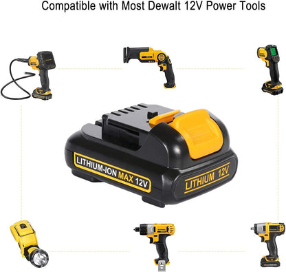 12V 3.0Ah Li-Ion Battery DCB127 (2 Pieces)